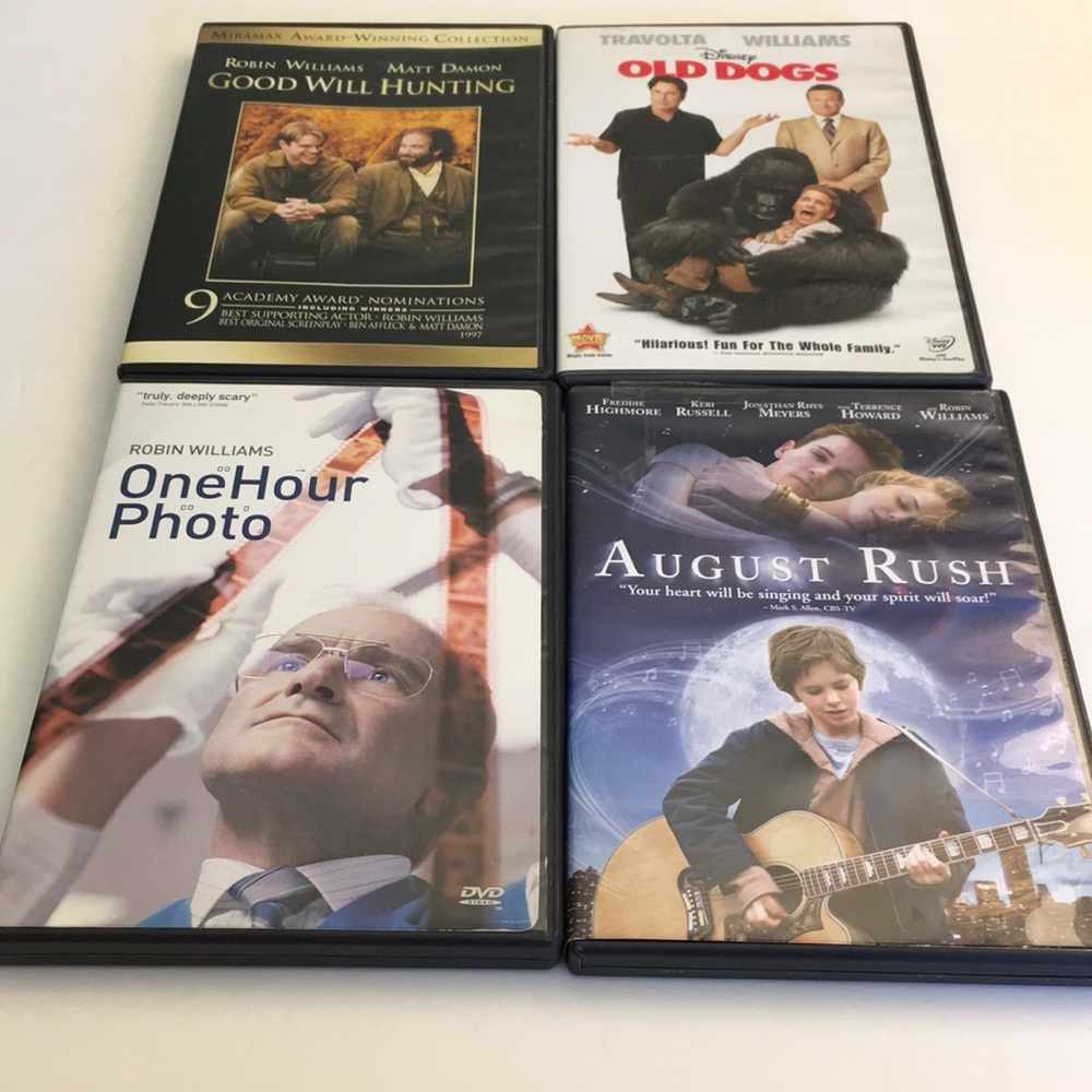 Robin Williams DVD Movie Bundle